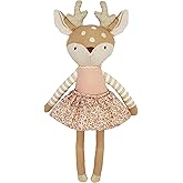 MON AMI Fleurette The Fawn Stuffed Doll – 16 Inches Woodland Plush Toy | Soft & Cuddly Deer Doll for All Ages | Perfect for Nursery Décor, Birthdays & Baby Showers