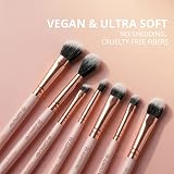 Lamora Eyeshadow Brush Set 7 Vegan Pro Eye Makeup Brushes view 3