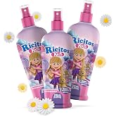 Grisi Ricitos Kids Detangling Lotion | Chamomile Spray | 8.4 fl oz | 3-Pack | Detangles and lightens naturally with chamomile, leave-in spray for kids, paraben-free