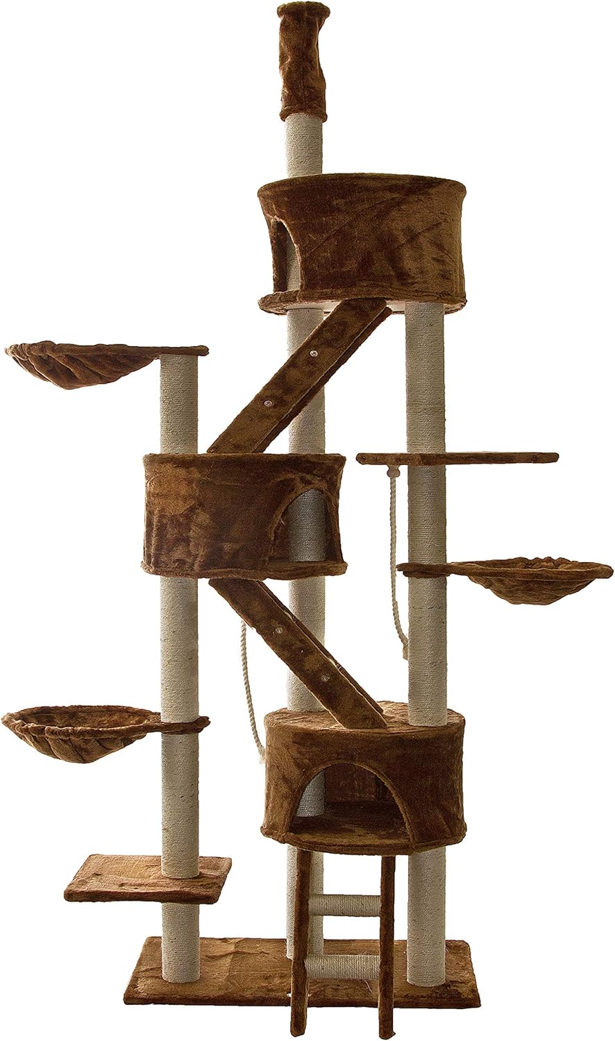 Go Pet Club Huge Cat Tree Beige Color: Pet Supplies