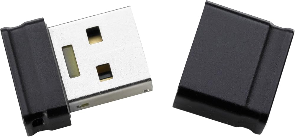 Intenso Micro Line Flash Drive 4GB USB 2.0 Black Storage