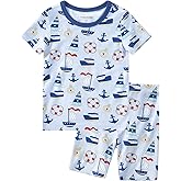 pureborn Baby Toddler Kids Viscose from Bamboo Pajamas Set Pjs 2pcs 18M-8Y