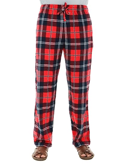 red checkered trousers mens