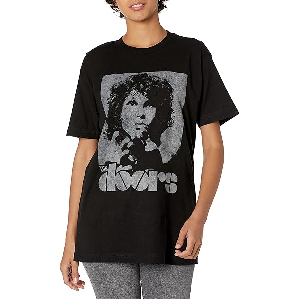 Amazon.com: The Doors T Shirt 1968 Tour Official Mens Sand
