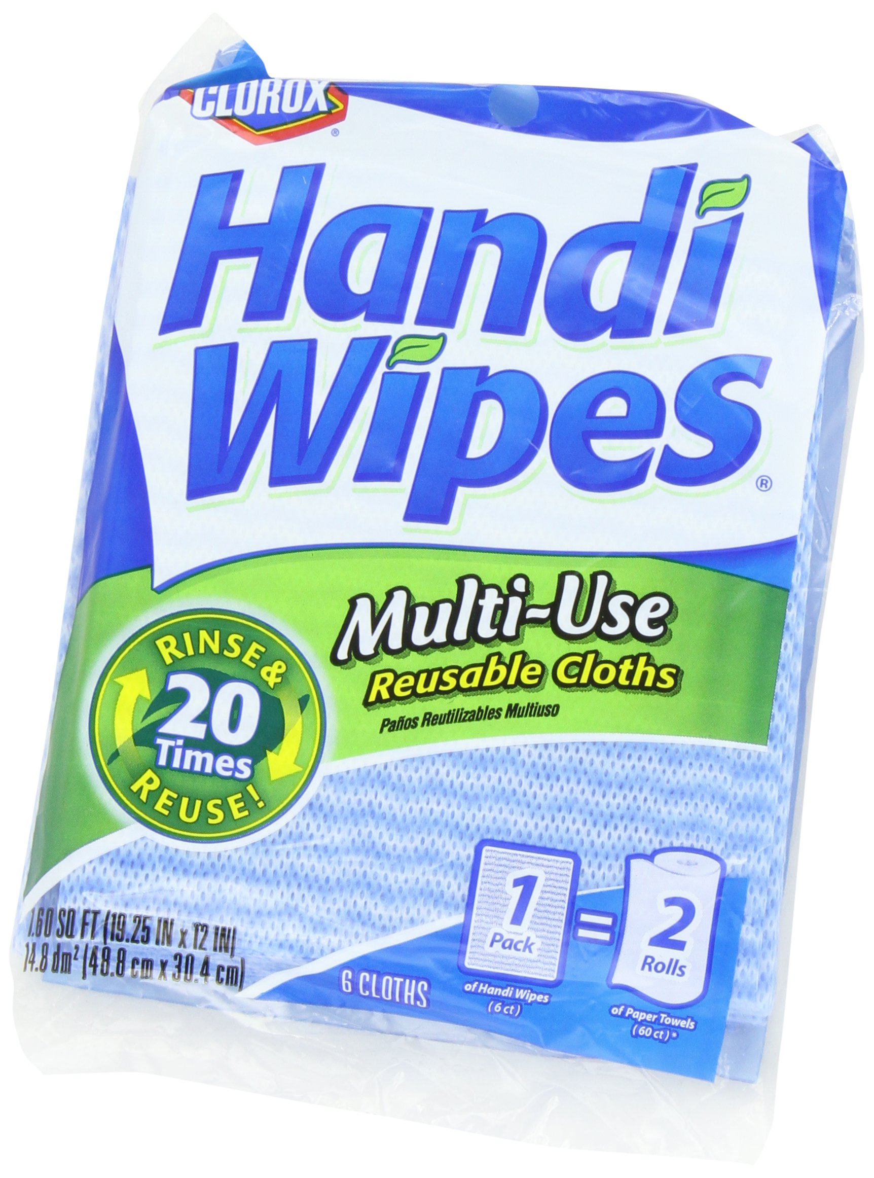 Clorox Handi Wipes MultiUse Reusable Cloths, 6 Count (Pack Of 5) on Galleon Philippines
