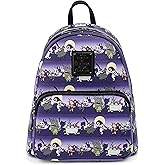 Loungefly Disney Nightmare Before Christmas Halloween Line Womens Double Strap Shoulder Bag Purse
