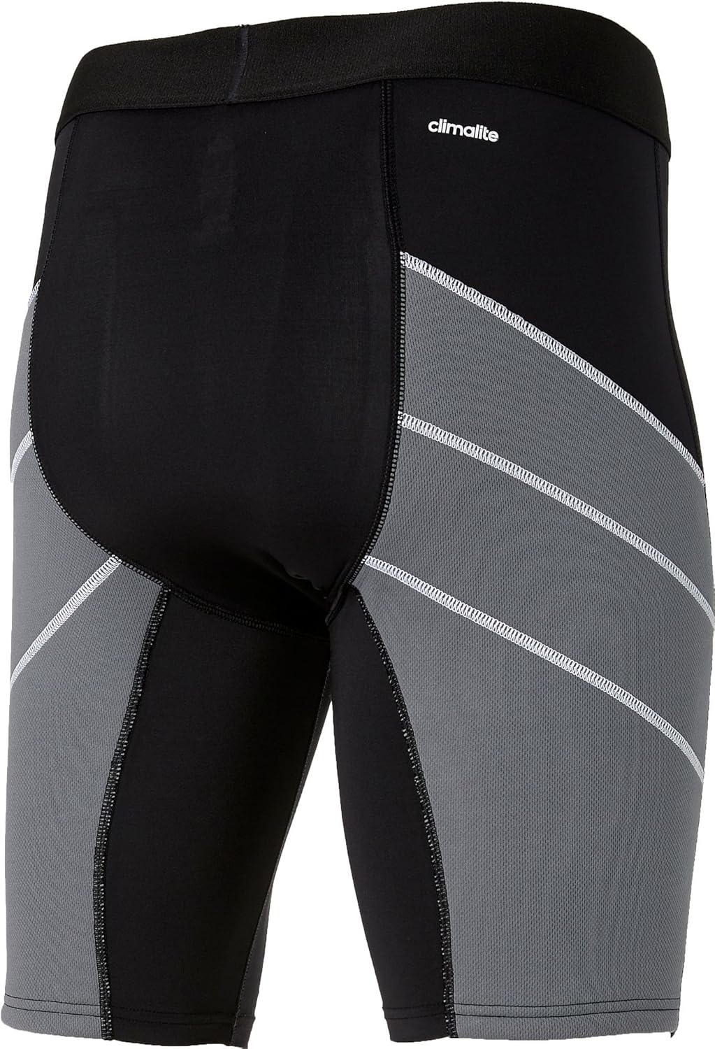 adidas men's triple stripe foam sliding shorts