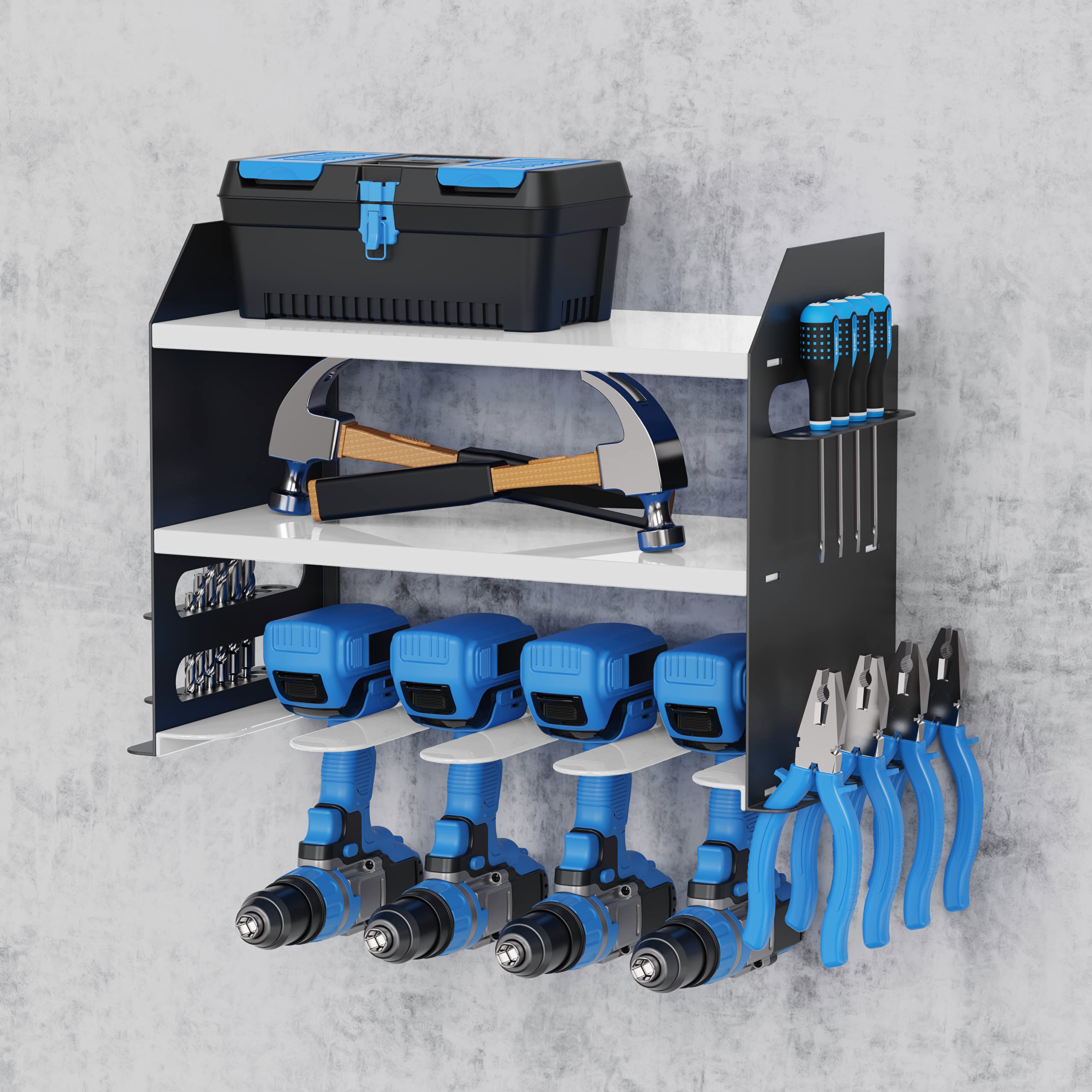 Mua Power Tool Organizer,Drill Storage Rack Wall Mount Drill Holder for ...