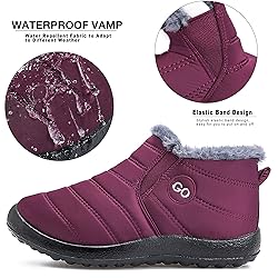 Snow Boots for Women Winter Boot with Comfortable