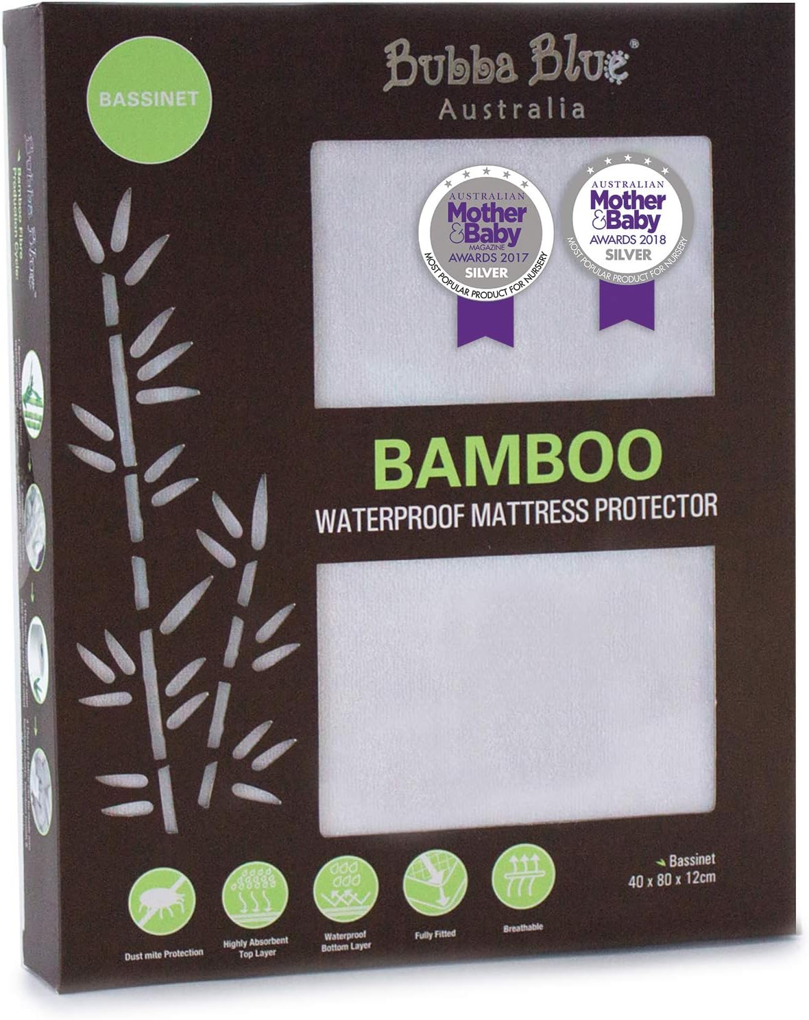 bubba blue bamboo hooded towel