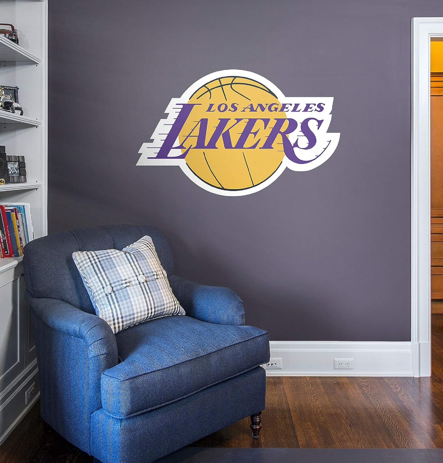 Amazon Com Fathead Nba Los Angeles Lakers Los Angeles Lakers Sports Fan Wall Banners Sports Outdoors
