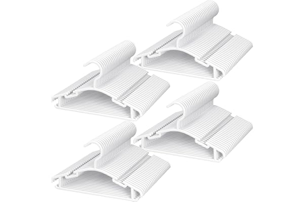 GoodtoU Baby Hangers 100Pack Kids Plastic Baby Clothes Hangers for Closet Small Children Infant Toddler Child
