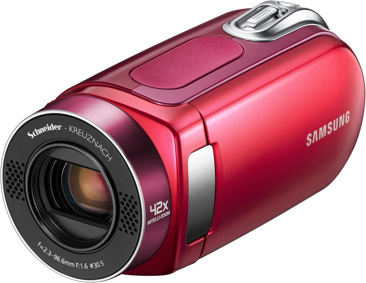 Samsung F34 16GB SD Flash Camcorder Red Amazon.co.uk Camera & Photo