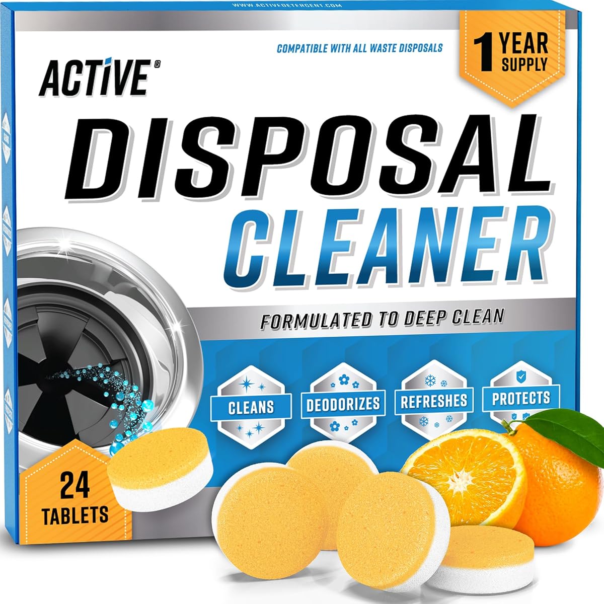ACTIVE Washing Machine Cleaner for Pet Owners Enzymatic Deep Clean Descaler for…