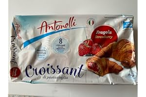 Antonelli Croissants with Strawberry Filling 400g