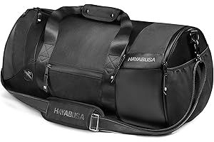 Hayabusa Elite Boxing Duffle Bag - 35 Liters, Black