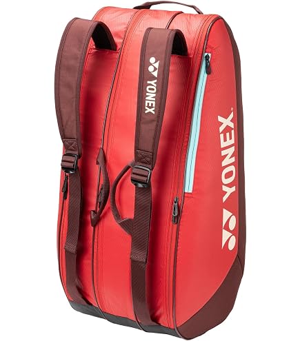 YONEX Team Racquet Bag with YKK Zippers & Multiple Storage
