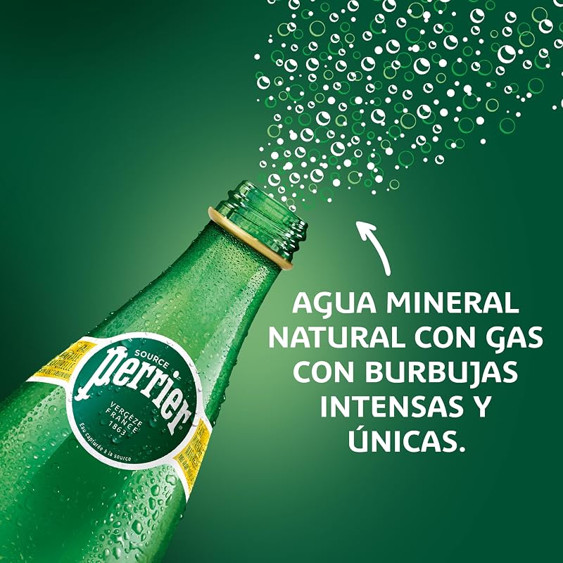 Agua Mineral Natural con Gas - Paquete de 6 Botellas de Plástico de 1 L - Total: 6 L — foto 5 de 8