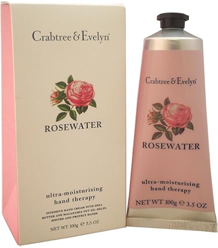 Amazon.com: Crabtree & Evelyn Evelyn Rose 1.5 盎司(約48.2 克)淡