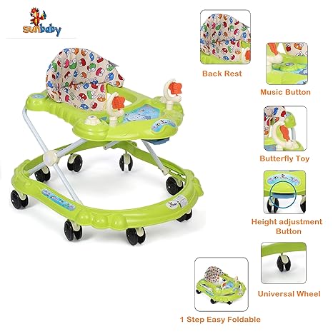 sunbaby musical activity walker