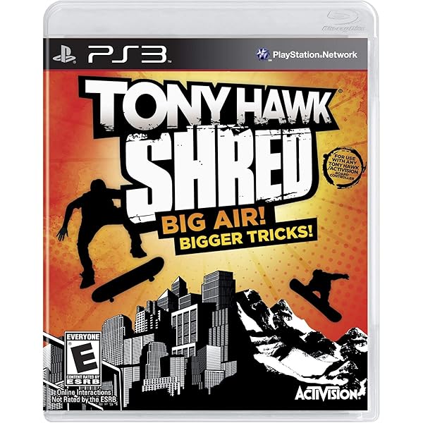 Jeu Tony Hawk: Shred Sur Xbox 360 – Français – Très Bon état – Nécessite La Manette Skateboard