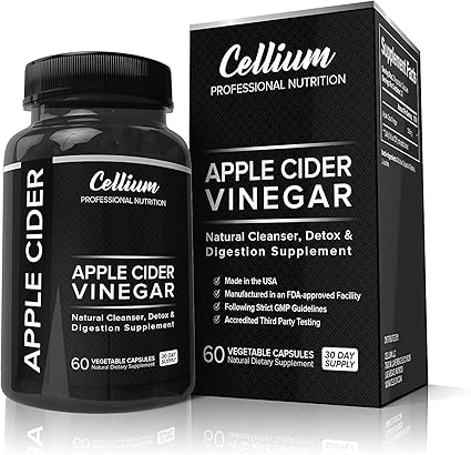 Amazon Com Apple Cider Vinegar Capsules Easy To Swallow No apple cider vinegar capsules easy to swallow no harsh taste promotes a healthier digestion and prevention of acid reflux detox cleanser