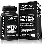 Apple Cider Vinegar Capsules - EASY to Swallow & NO Harsh Taste, Promotes a Healthier Digestion and Prevention of Acid Reflux - Detox, Cleanser, Immunity Booster to Aid in Weight Loss