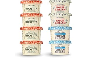 TREELINE TREENUT CHEESE Treeline Cheese - Vegan Cheese Assortment - Ricotta, Sour Cream, Plain Cream Cheese