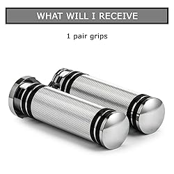 Motorcycle 1" Inch Hand Grips 25mm Handlebar Grips