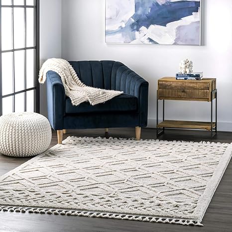 nuLOOM Ansley Soft Lattice Textured 