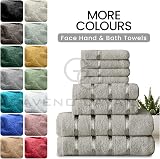 GC Gaveno Cavalia 8 Piece Towel Bale Set 450 GSM Silver 4F 2H 2B view 5
