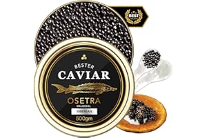 BESTER CAVIAR [Overnight Guaranteed] Siberian Sturgeon Caviar-500 gr