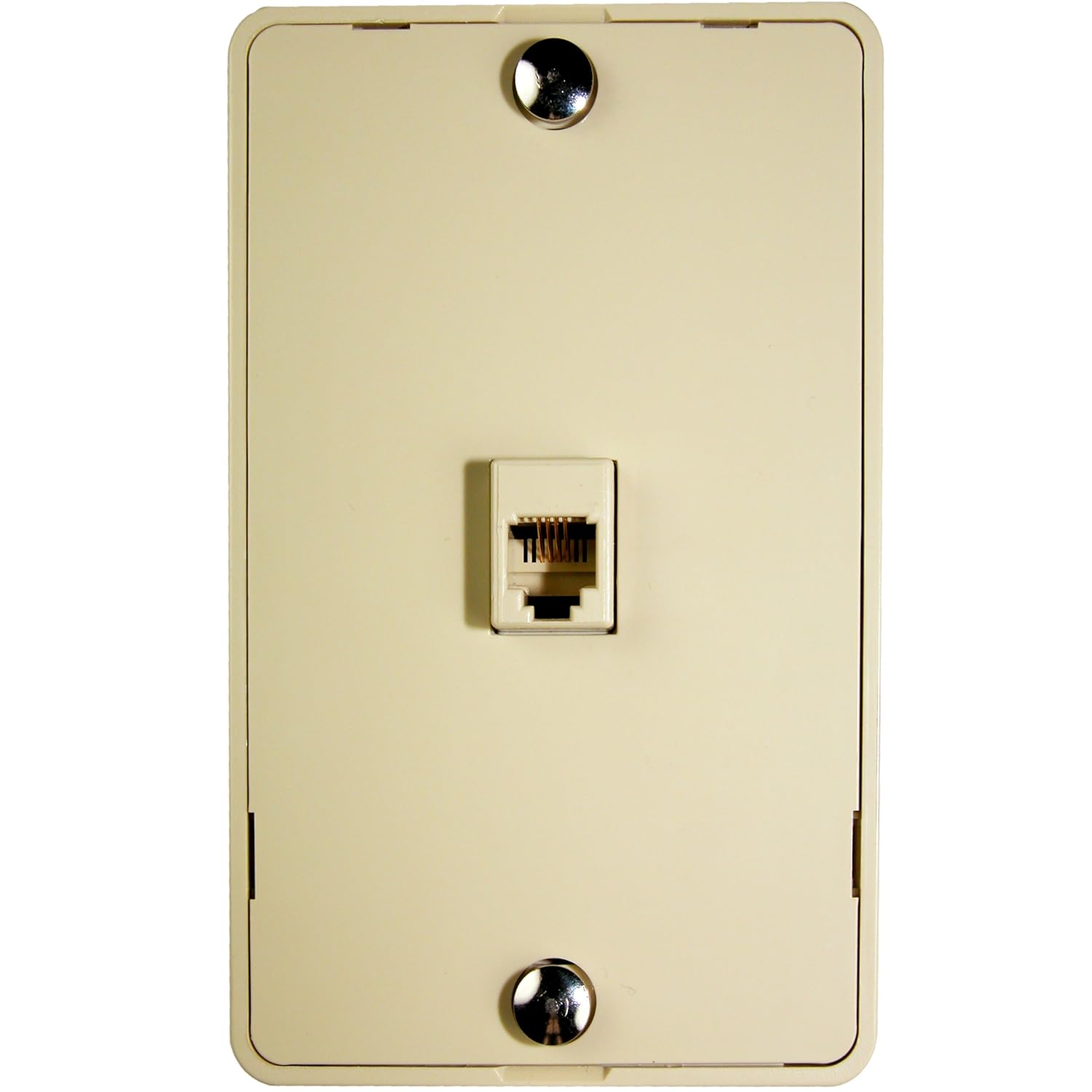 Mediabridge Wall Mount with Telephone Jack 1 Port Ivory eBay