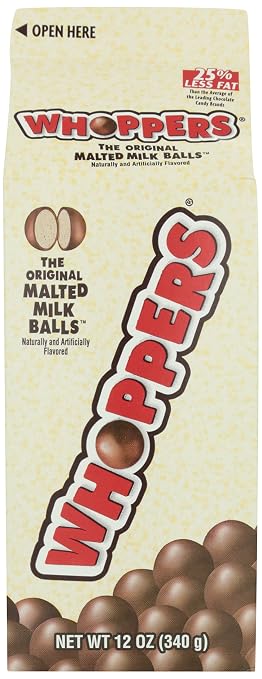 Hershey's whoppers Original malted Milk balls,10000045 (010700501806)