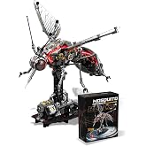 Mechanical Linkage Mosquito Building Block Set,Compatible with Lego Insects | Perfect for Adults, Men, and Boys Ages 12 and up, an Excellent Gift for Christmas and Birthdays (747PCS)