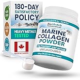 Marine Collagen Powder, Extra Strength w/Peptan (Type 1 Hydrolyzed Collagen Peptides), 425g, 42-day Supply