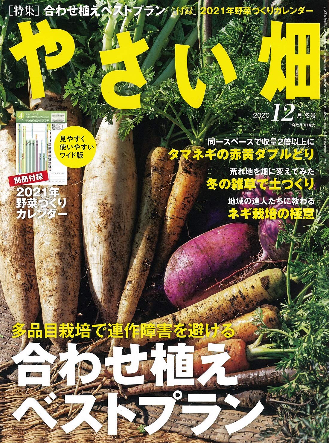 やさい畑 冬号 年 12月号 本 通販 Amazon