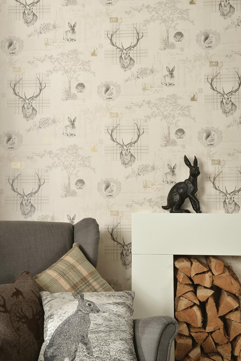 Holden Decor 98012 Paper Wallpaper Imaginarium Collection 10.05 x 0.53 m, Off-white, 0.5 x 10.1 cm - Image 3