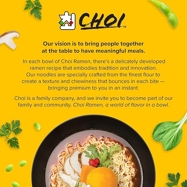 CHOI SRIRACHA RAMEN NOODLE SOUP, CHICKEN FLAVORED – POUCH, 4.23 OZ. (120G), CASE OF 20