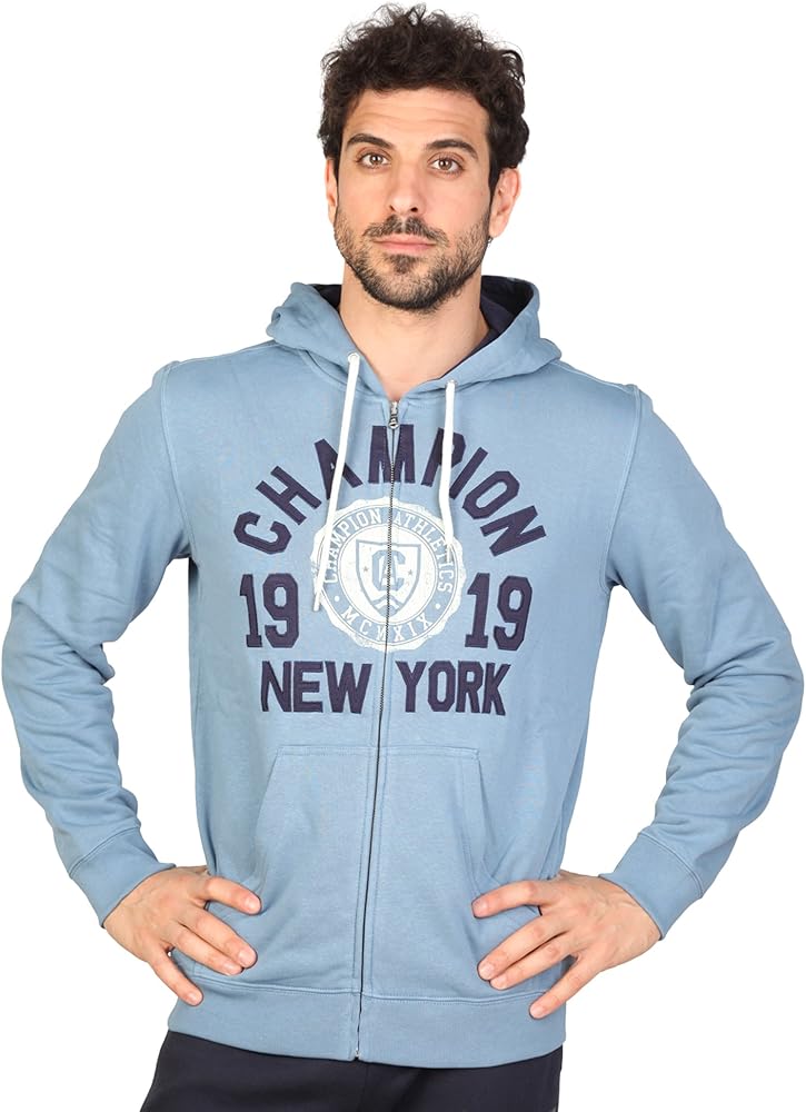 sudadera champion azul cielo