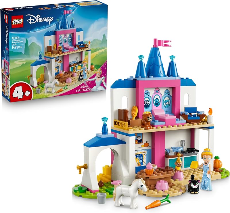 Disney Princess Castillo de Cenicienta y Sus Amigos Animales 43283