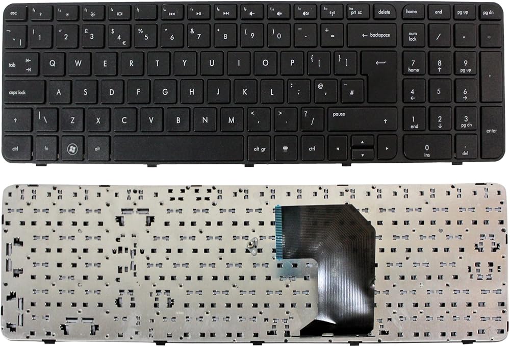 Gintai UK Layout Keyboard for HP Pavilion G7-2000 G7-2100 G7-2200 G7-2300 Series