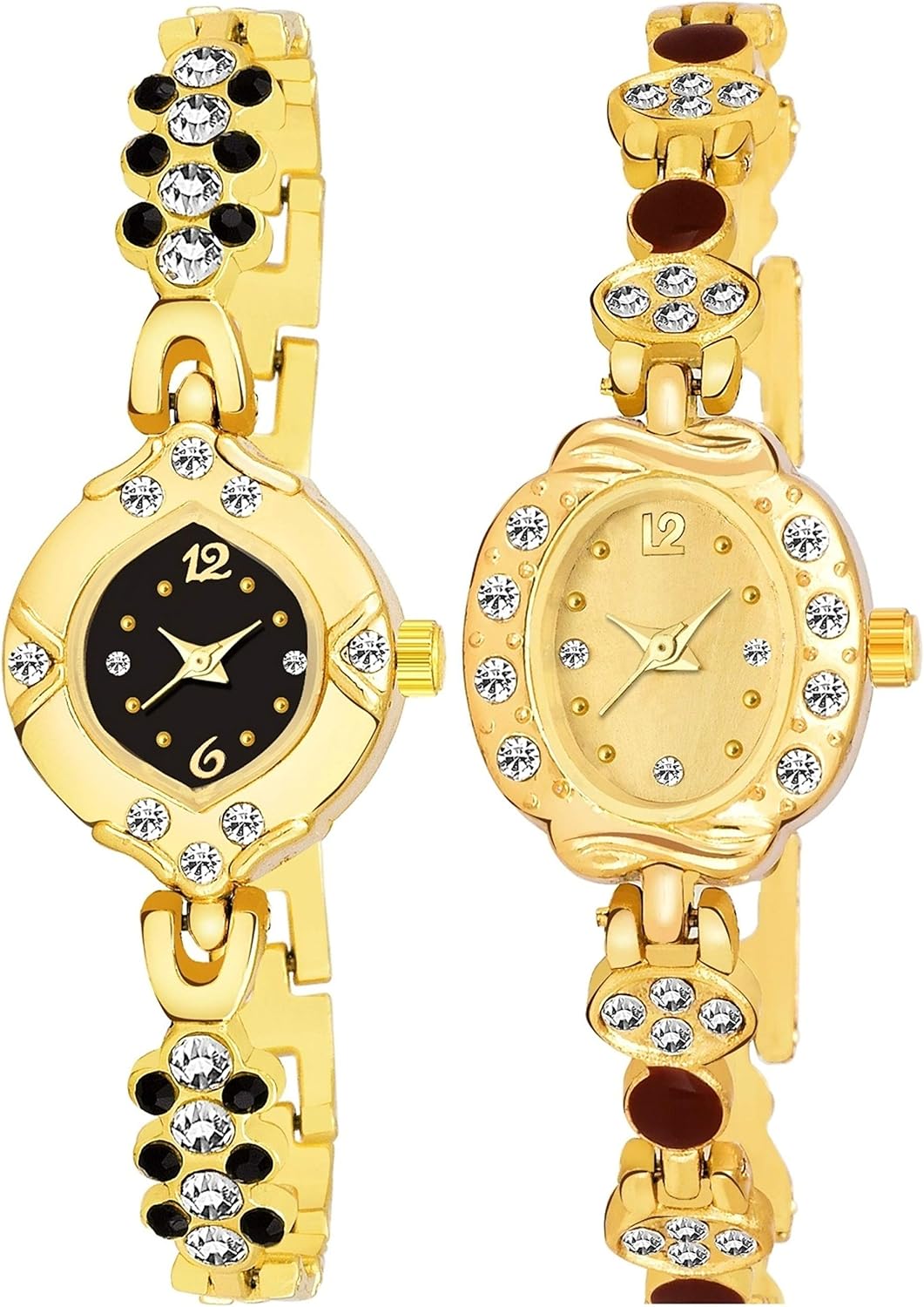 Buy Watch City Casual Digital Black & Gold Dial Unisex's Stainless