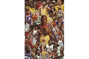 Grupo Erik Basketball Superstars Wall Art - 36 x 24 inches / 91.5 x 61 cm - Shipped Rolled Up - Cool Art - Wall Poster