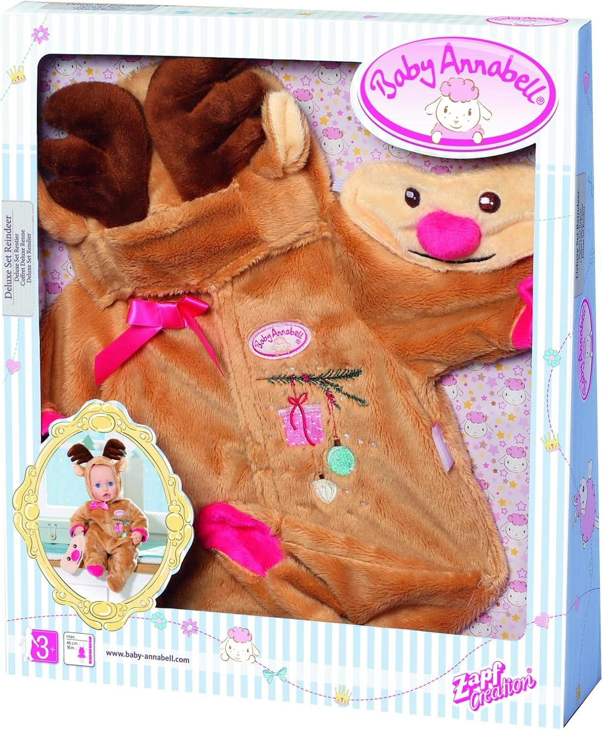 baby annabell reindeer outfit