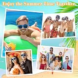 ASTARON Sunglasses Bulk 6 Pack Sky Blue Beach Wedding Pool Gift view 3