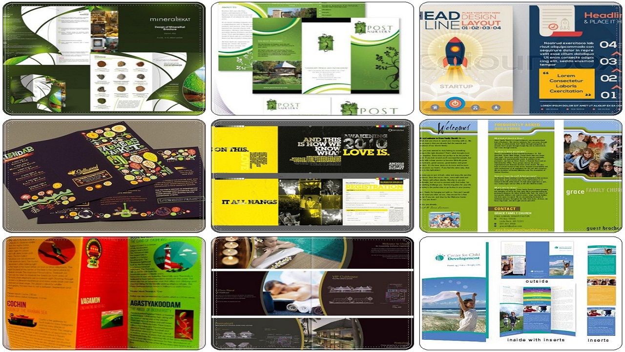 Brochure Design Inspiration Ideas