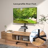BONTEC Mobile TV Stand on Wheels Rolling TV Cart 23–60in VESA 400x400 view 6