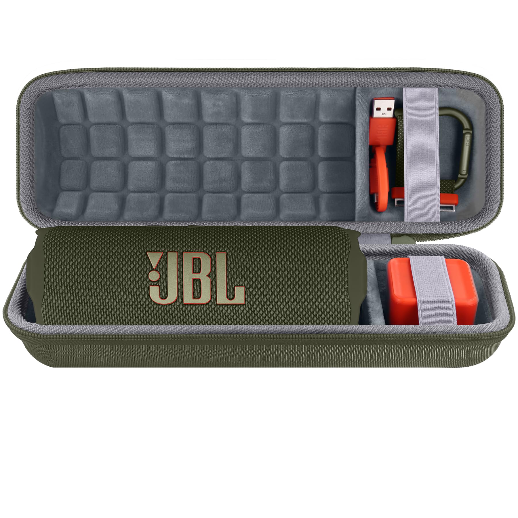 co2CREA Hard Travel Case for JBL Flip 7 Flip6 Flip5 Waterproof Portable Bluetooth Speaker, Case Only — image 1