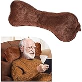 VCOMSOFT Head Pillow for Recliner Chair,for Sofa, Recliner Neck Pillow, Bone Couch Neck Pillow (Brown)